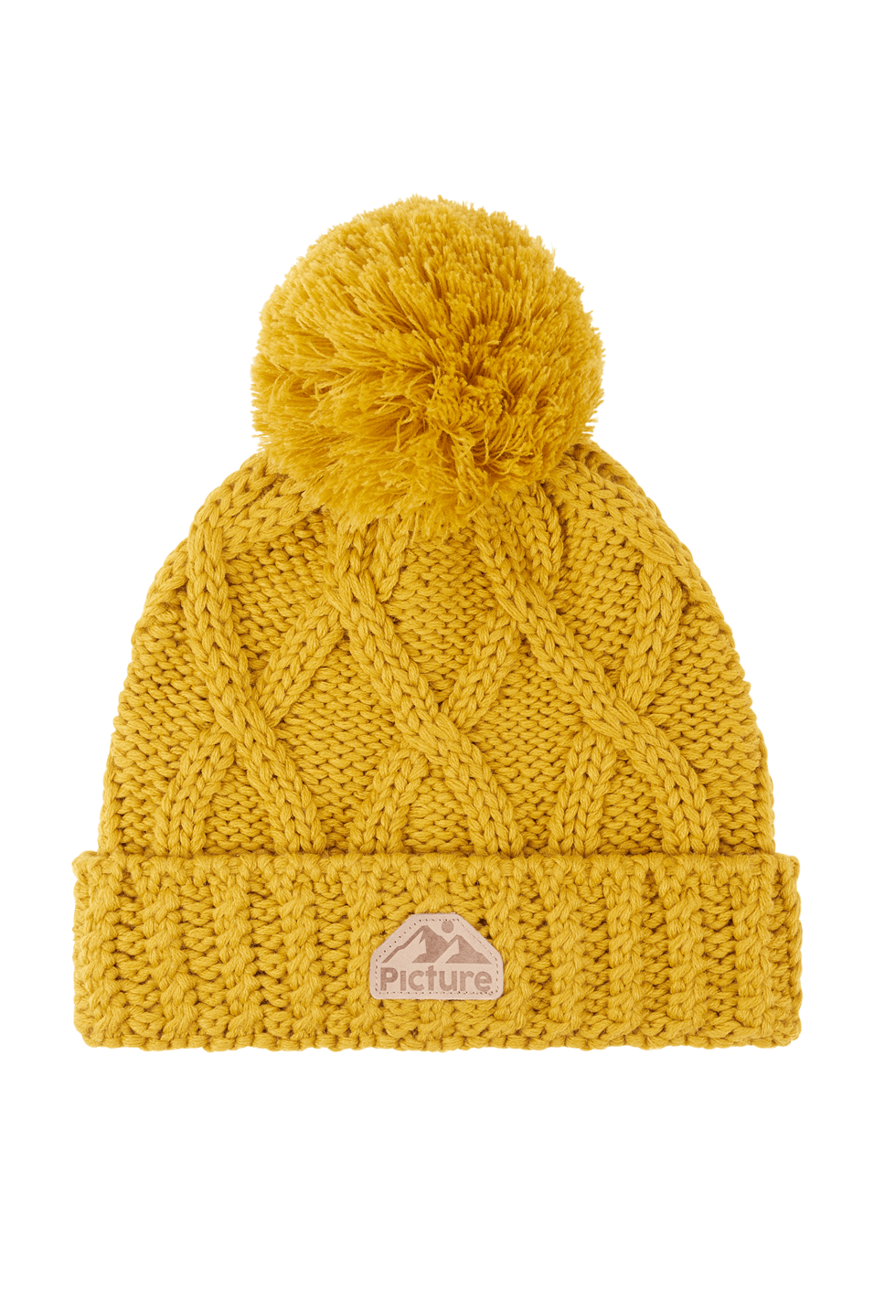Picture Organic Clothing Haven beanie curry view 2