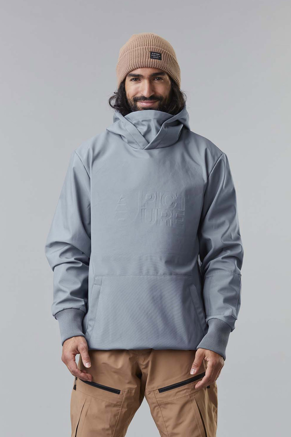 Picture Organic Clothing Parker Embossed Jacket China blue view 2