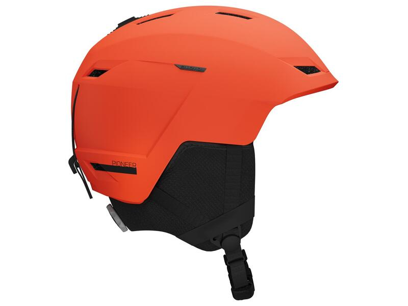 Salomon 2026 Pioneer LT helmet cherry red view 2