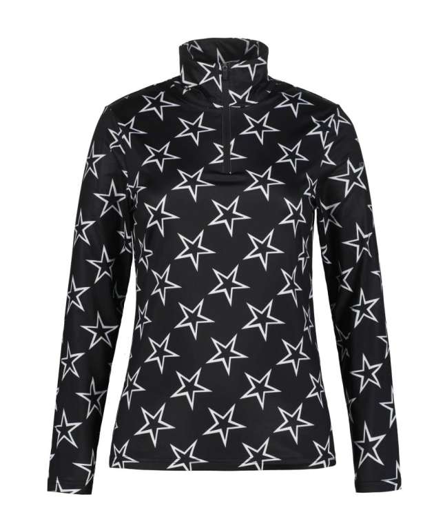 Ice Peak 2026 Flowood Womens 1/2 Zip Shirt - Dark Blue view 2