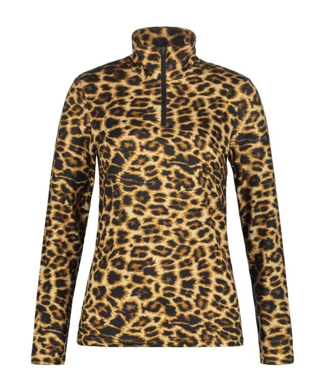 Ice Peak 2026 Flowood Womens 1/2 Zip Shirt - Dark Blue view 3