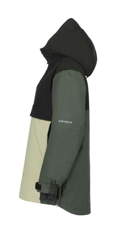 Ice Peak 2025 Langley Junior Wadded Anorak - Light Grey view 2