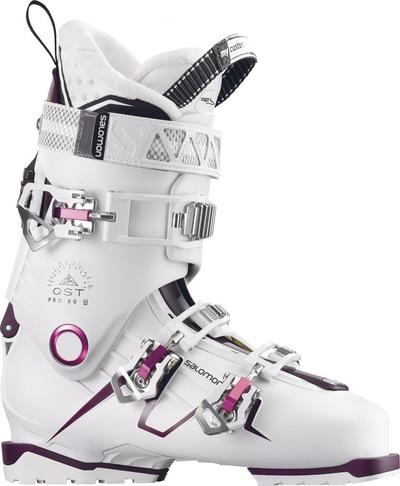 Salomon Quest Pro 80 W White Burgundy Pink womens