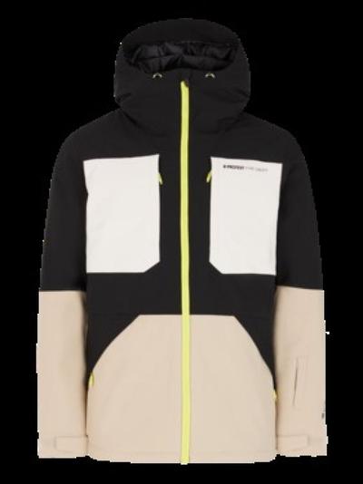 Protest 2025 ENSTONE Snow Jacket Bamboo beige.