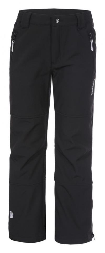 Ice Peak Risku Junior unisex stretch soft shell Pants Black