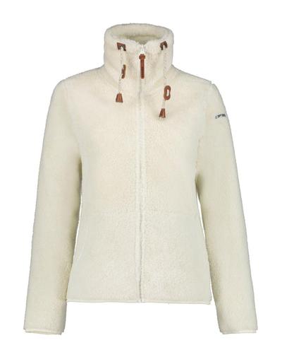 Ice Peak 2024 Womens Midlayer Jacket Icepeak Colony - Natural White