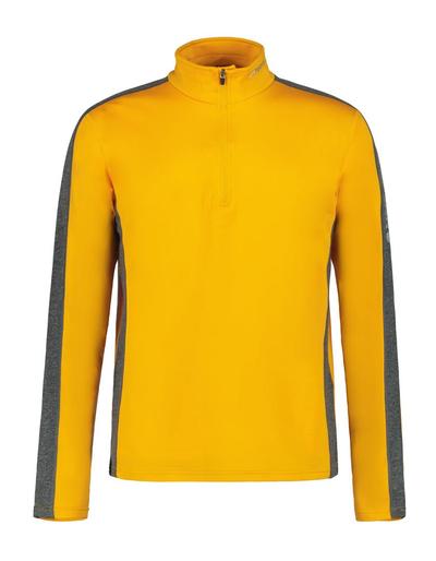 Ice Peak 2024 Mens Thermal 1/2 Zip Shirt Icepeak Fleminton - Yellow