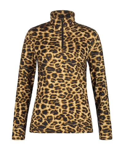 Ice Peak 2026 Flowood Womens 1/2 Zip Shirt - Brown