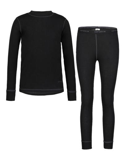 Ice Peak 2026 Ivesdale Junior Unisex Set Of Underwear - Basic Black