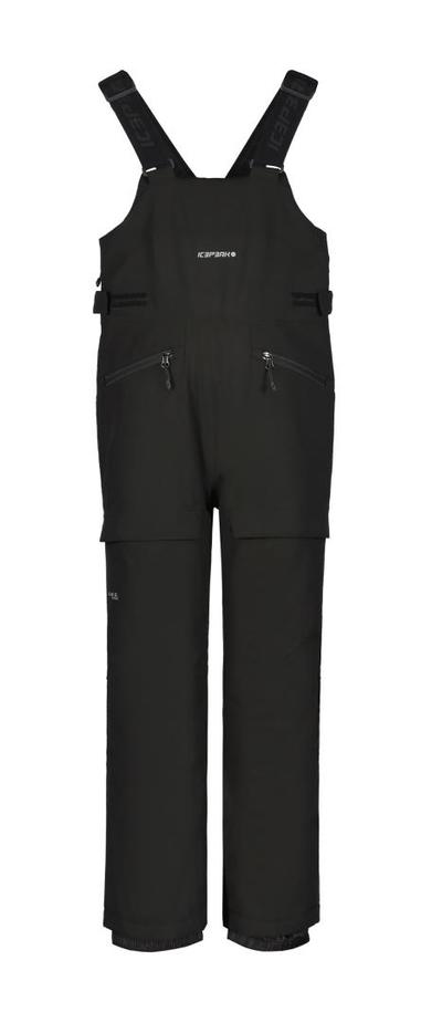 Ice Peak 2025 Lourdes Junior Wadded Bib Trousers - Basic Black