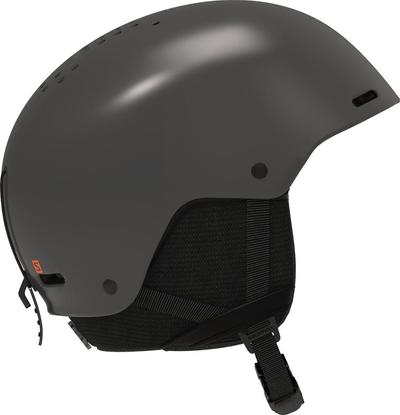 Salomon Brigade+ Ski/Snowboard Helmet - Ebony (Dark Grey)