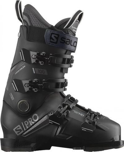 Salomon S PRO 100 GW Alpine Ski Boots - Black/Belluga