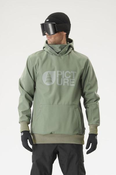 Picture Organic Clothing 2024 Parker softshell hoodie mens unisex Laurel Wreath