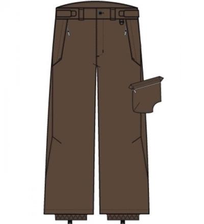 Ice Peak Sawyer JR Pants - Chocolate Brown