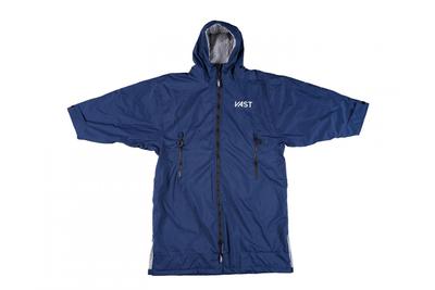 VAST Oversized change robe jacket navy
