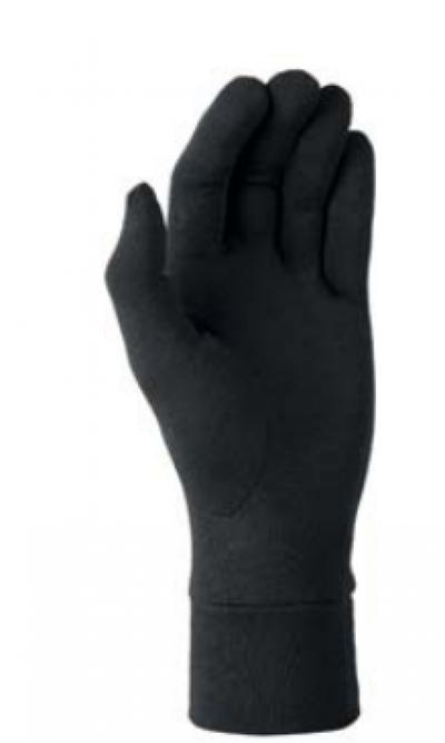 Manbi Merino Wool Glove Liner - Black