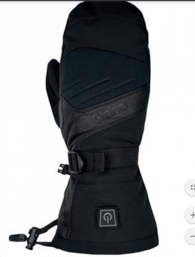 Manbi Radiator heated charged mittens black